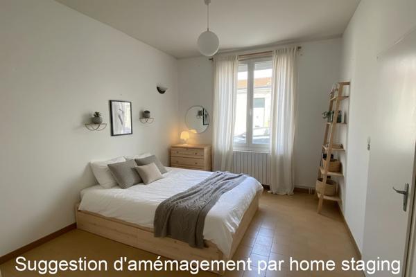 Maison de faubourg de plain-pied – 92 m² – Proche centre-ville de Rochefort
