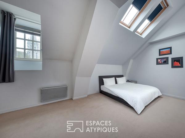 Le duplex et sa vue imprenable sur Notre Dame du Fort