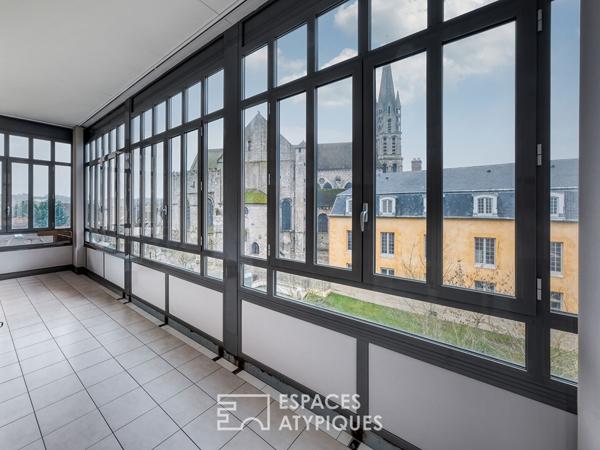 Le duplex et sa vue imprenable sur Notre Dame du Fort