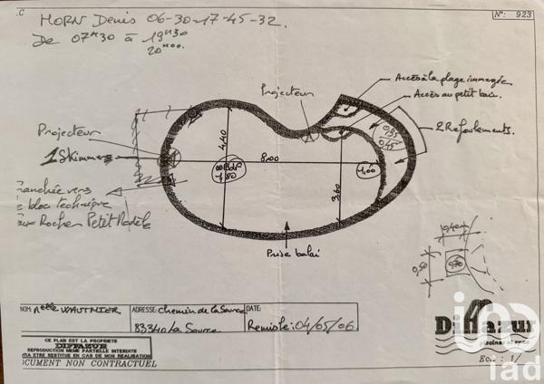 Maison à vendre 5 pièces 130 m² Le Luc