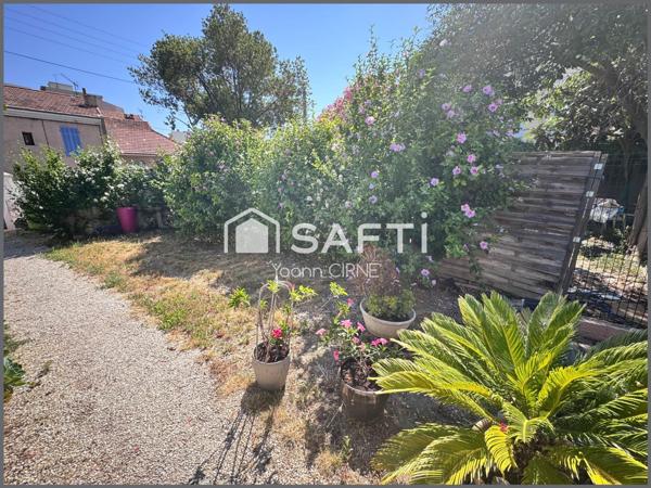 Maison de ville (90m2) avec extérieur (50m2,  garage à Marseille 13e