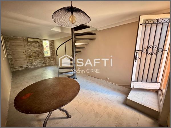 Maison de ville (90m2) avec extérieur (50m2,  garage à Marseille 13e