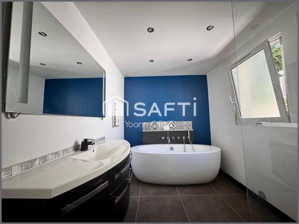 Maison de ville (90m2) avec extérieur (50m2,  garage à Marseille 13e