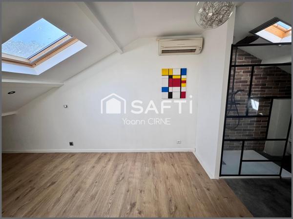 Maison de ville (90m2) avec extérieur (50m2,  garage à Marseille 13e