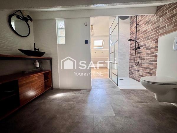 Maison de ville (90m2) avec extérieur (50m2,  garage à Marseille 13e