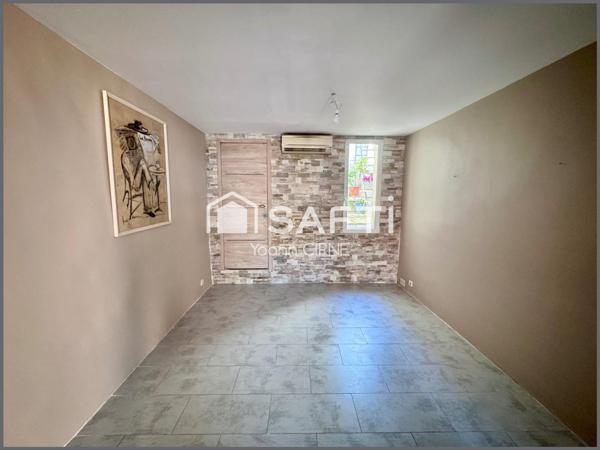 Maison de ville (90m2) avec extérieur (50m2,  garage à Marseille 13e