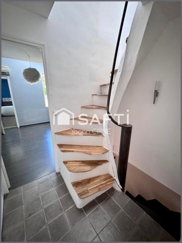 Maison de ville (90m2) avec extérieur (50m2,  garage à Marseille 13e