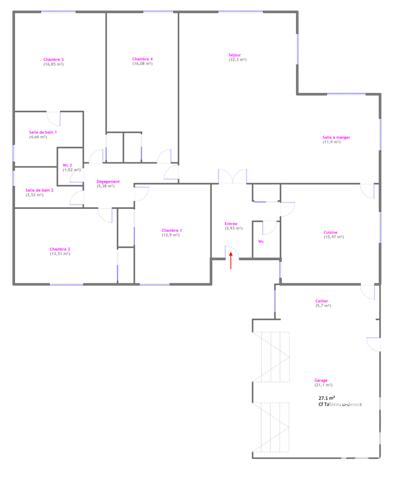 Maison à vendre 6 pièces 141 m² Le Port-Marly