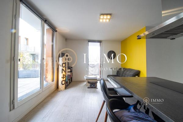 Apt 3 pièces coeur de ville avec terrasse de 75m2