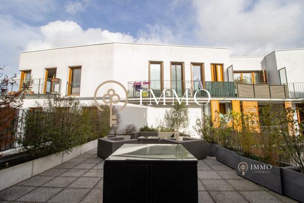 Apt 3 pièces coeur de ville avec terrasse de 75m2