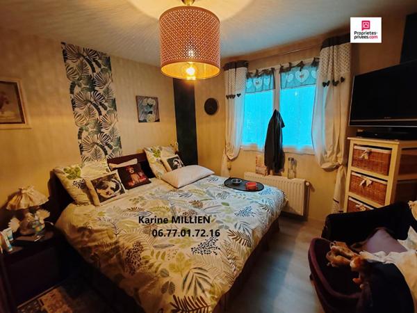 SAUSSAY 28260 Maison individuelle - 1 étage - 4 chambres - Double garage dont 1 partie aménagée en studio indépendant - Piscine hors sol - Terrain - 350 000  HAI