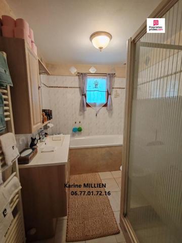 SAUSSAY 28260 Maison individuelle - 1 étage - 4 chambres - Double garage dont 1 partie aménagée en studio indépendant - Piscine hors sol - Terrain - 350 000  HAI