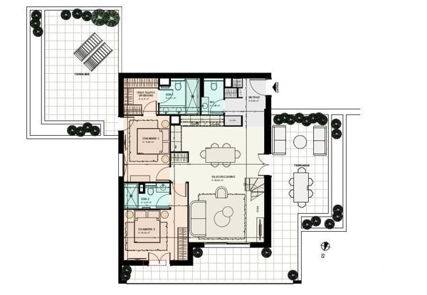 Appartement à vendre 4 pièces 105 m² Châteauneuf-Grasse