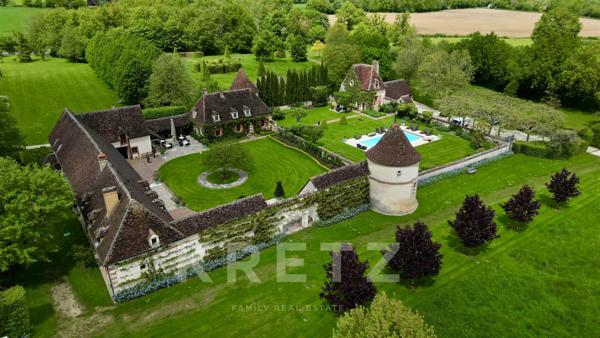 Propriété d'exception avec 7ha de jardin classé