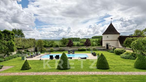 Propriété d'exception avec 7ha de jardin classé