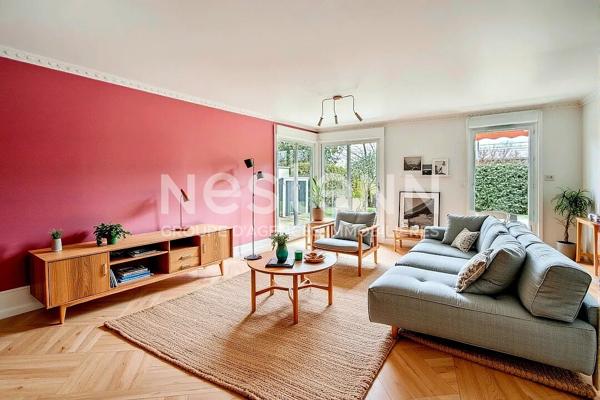 Appartement en rez de jardin 4 pièces 3 chambres avec cave et garage - 69500 BRON