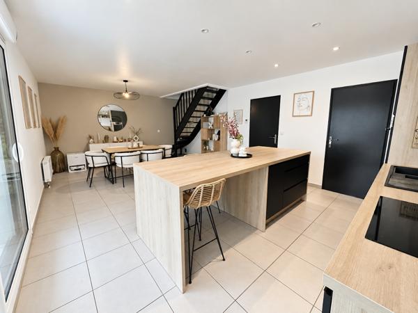 Maison semi-individuelle en secteur très prisé de 125 m² habitable