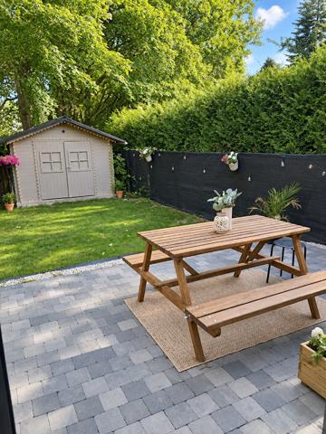 Maison semi-individuelle en secteur très prisé de 125 m² habitable