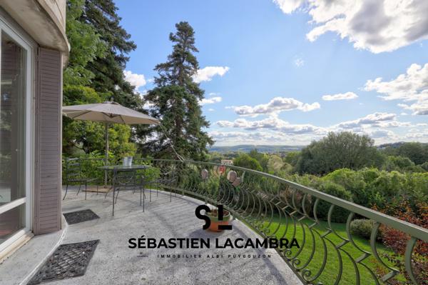 Réalmont (81120) Maison de maître 10 pièces + dépendances + parc paysagé de plus d’1 hectare | Réalmont | Vue dominante & tranq