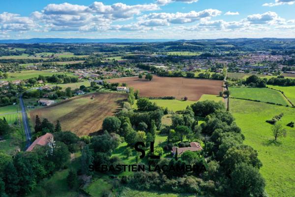 Réalmont (81120) Maison de maître 10 pièces + dépendances + parc paysagé de plus d’1 hectare | Réalmont | Vue dominante & tranq