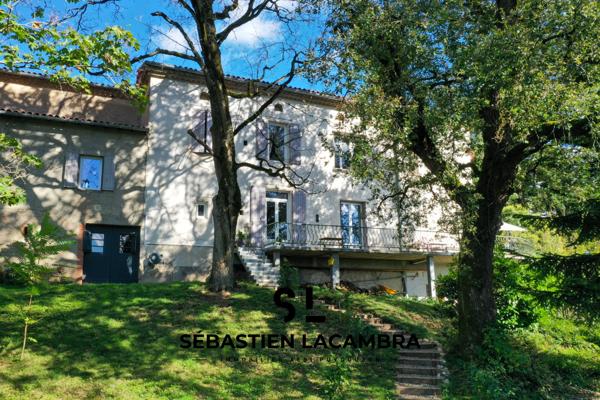 Réalmont (81120) Maison de maître 10 pièces + dépendances + parc paysagé de plus d’1 hectare | Réalmont | Vue dominante & tranq