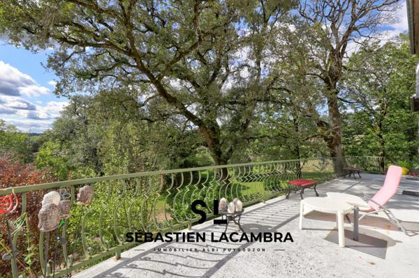 Réalmont (81120) Maison de maître 10 pièces + dépendances + parc paysagé de plus d’1 hectare | Réalmont | Vue dominante & tranq