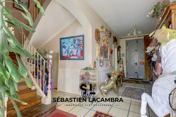 Réalmont (81120) Maison de maître 10 pièces + dépendances + parc paysagé de plus d’1 hectare | Réalmont | Vue dominante & tranq