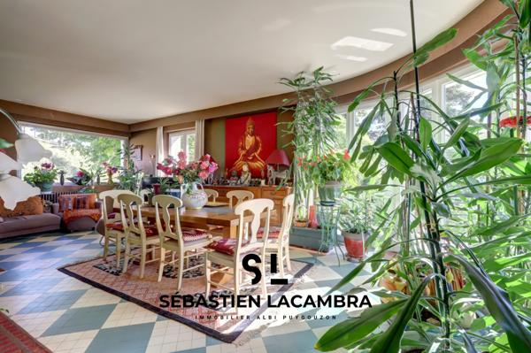 Réalmont (81120) Maison de maître 10 pièces + dépendances + parc paysagé de plus d’1 hectare | Réalmont | Vue dominante & tranq