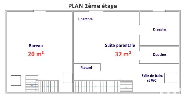 Maison 9 pièces de 226 m² à Neuville-de-Poitou (86170)