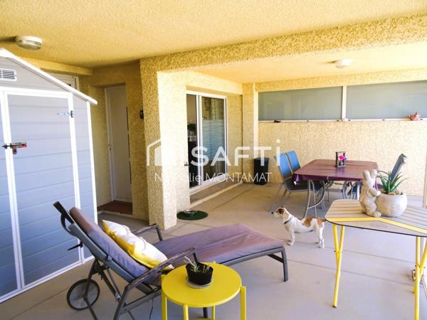 A la plage, Beau T3, Plain Pied, Terrasse de 38m²