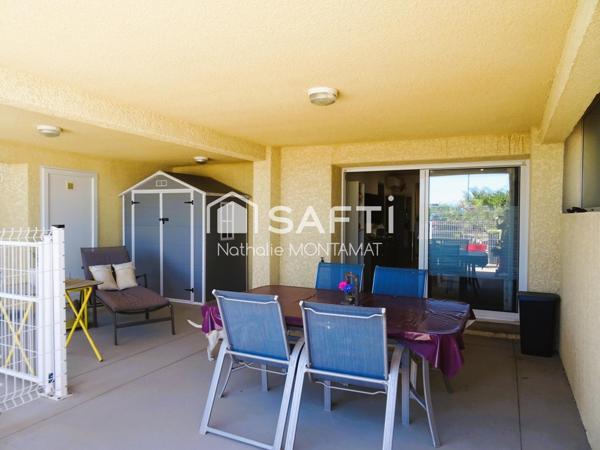 A la plage, Beau T3, Plain Pied, Terrasse de 38m²