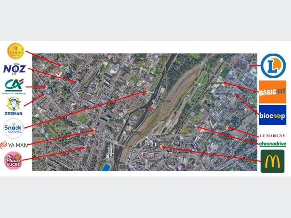 Bureau à Louer à VALENCIENNES 793 €