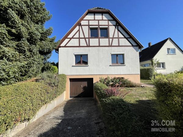 3%.COM - En Exclusivité à GRIESHEIM-sur-SOUFFEL, Maison individuelle 112m² Griesheim-sur-Souffel (67370)