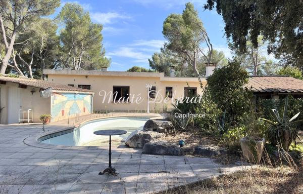 BÉDARRIDES – Maison à vendre 135 m² - piscine - 2 500 m² de terrain – 2 logements