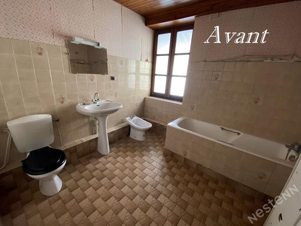 Maison de ville à rénover à Cuisery - 6 pièces, 140 m²