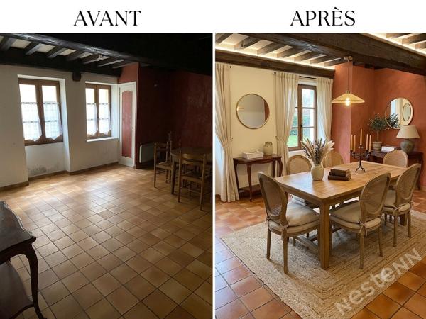 Maison de ville à rénover à Cuisery - 6 pièces, 140 m²