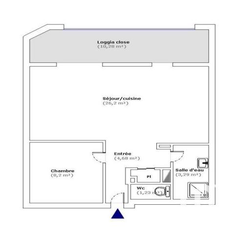 Appartement 2 pièces de 53 m² à Saint-Cyr-sur-Mer (83270)