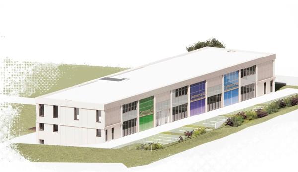Bureaux neufs à vendre ou à louer - Ensemble immobilier divisible à Mèze sur axe stratégique RD613