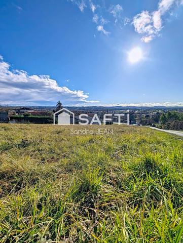 Terrain avec un très beau panorama sur Albi
