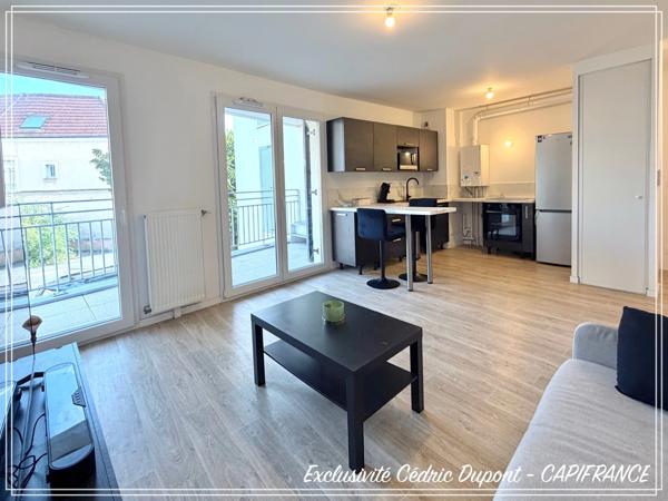 Appartement à vendre 2 pièces COULOMMIERS centre ville (77) - Balcon - Parking - Cave