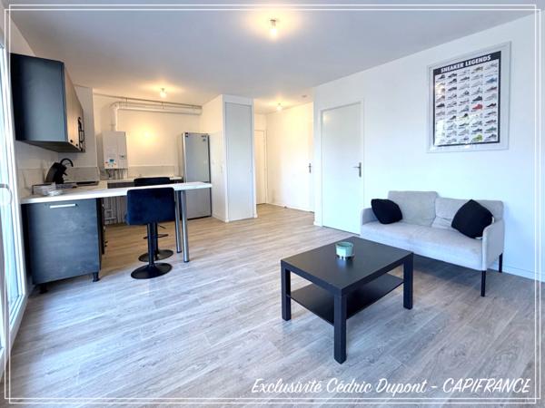 Appartement à vendre 2 pièces COULOMMIERS centre ville (77) - Balcon - Parking - Cave
