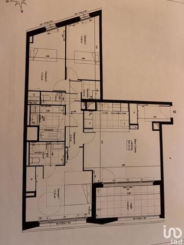 Location appartement 4 pièces 92 m² Bordeaux