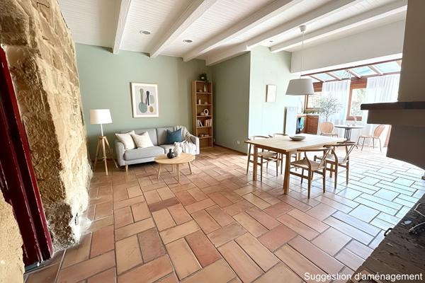 Maison de village de caractère de 220 m² avec jardin