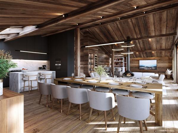 Vente Chalet de luxe Megève 7 Pièces 300 m²