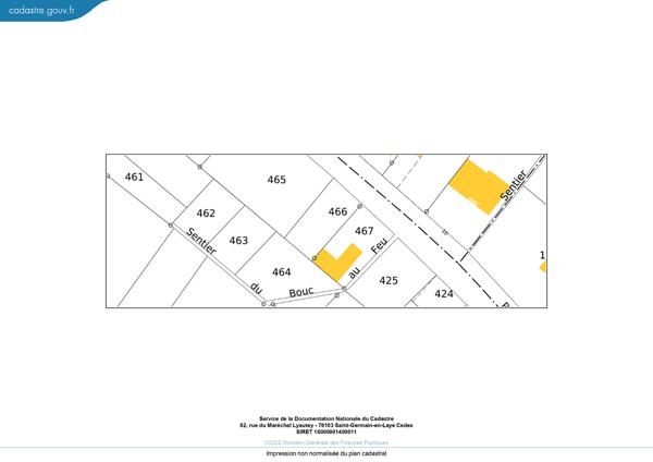 Terrain constructible Pulligny 510 m2