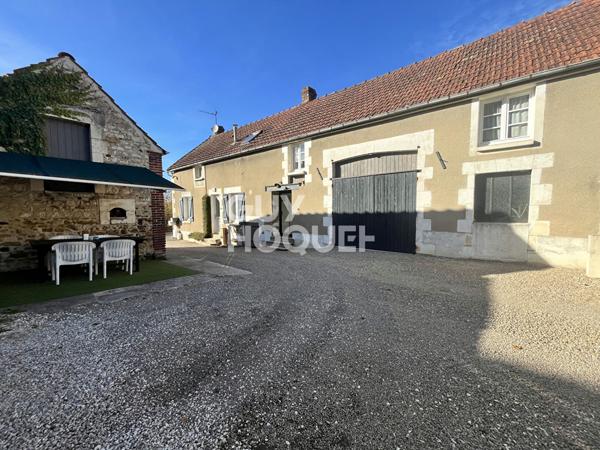 MONÉTEAU, Charmante maison ancienne rénovée avec 4 chambres, jardin, garage et cave