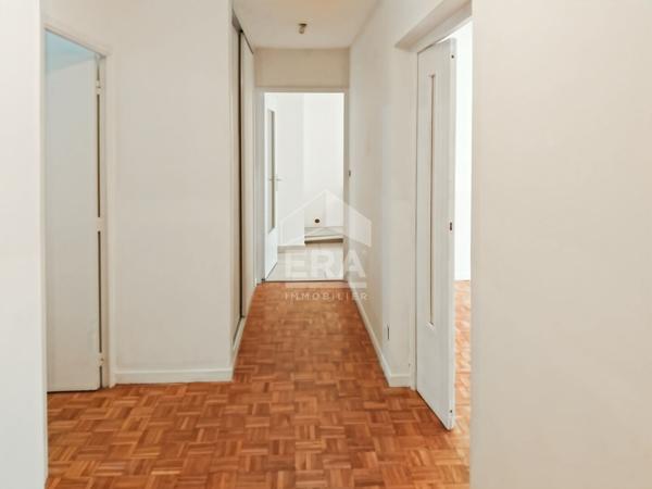 T3 traversant de 78m² avec 2 balcons