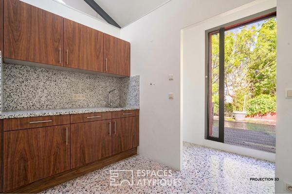 Maison individuelle à réinventer avec garage, terrasse et sous-sol total