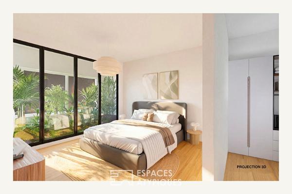 Maison individuelle à réinventer avec garage, terrasse et sous-sol total