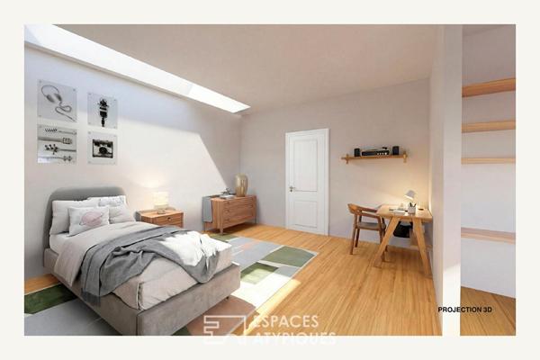 Maison individuelle à réinventer avec garage, terrasse et sous-sol total